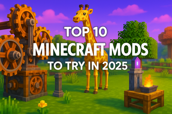 Top 10 Minecraft Mods to Try in 2025